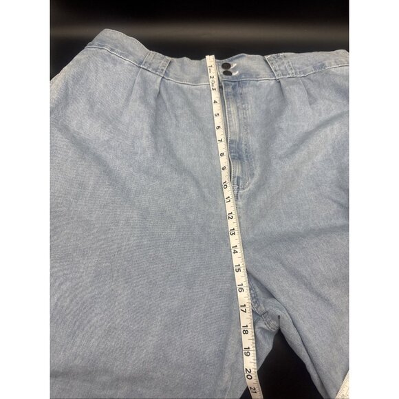 Lucy & Yak Womens Light Wash Blue Sun Moon Star Embroidered High Waist Jeans 44R - Picture 11 of 13